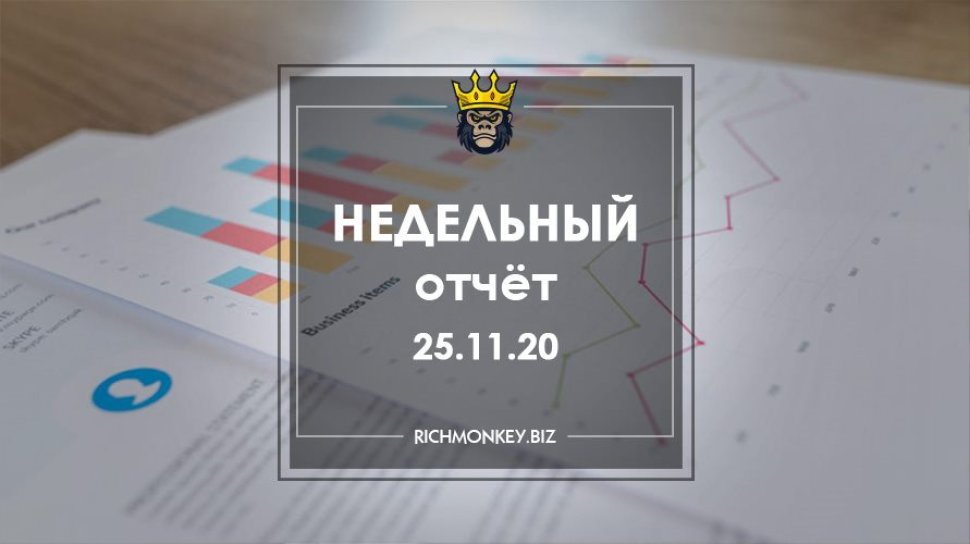 Weekly Report 16.11.20 - 22.11.20
