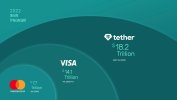 Tether обогнал VISA и MasterCard по объему транзакций за 2022 год