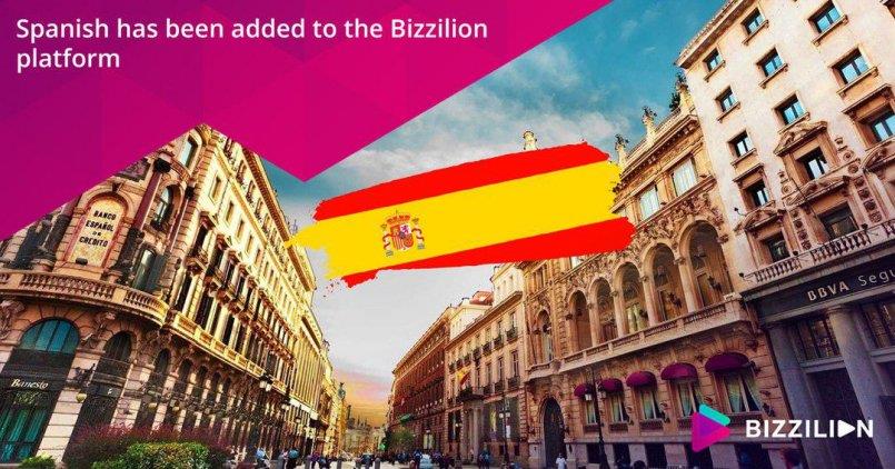 Bizzilion.com - Spanish has been added to the Bizzilion platform.