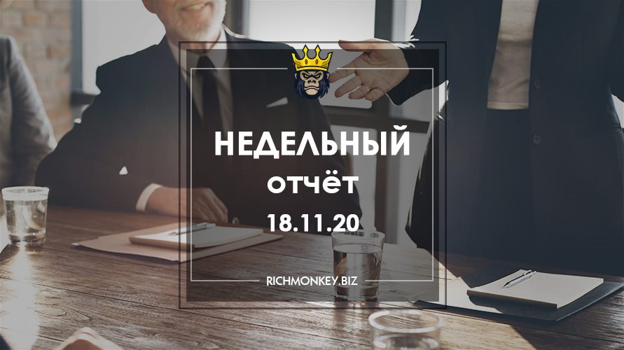 Weekly Report 09.11.20 - 15.11.20