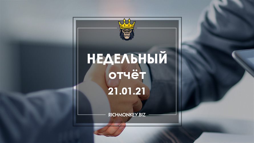 Weekly Report 11.01.21 - 17.01.21